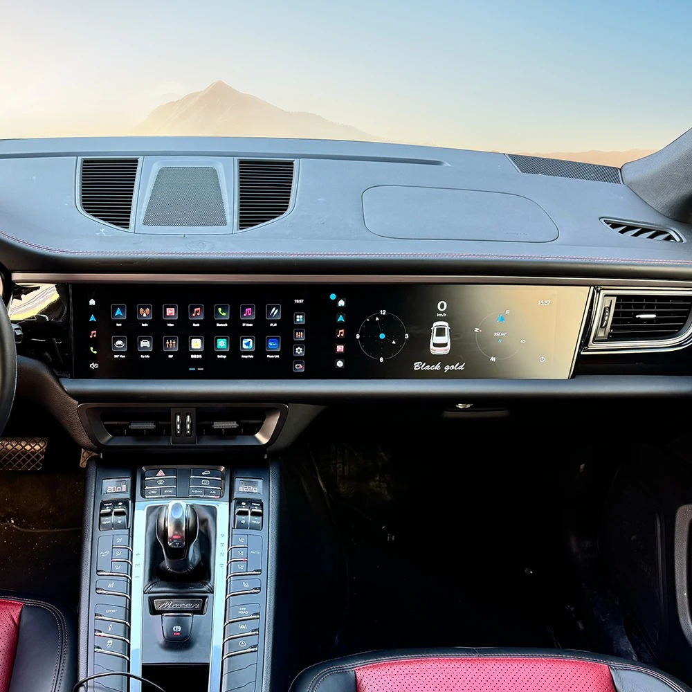 Factory Dual Android Screen Car Stereo for  Macan PCM-3.1/4.0  21   Car Navigation System Support 4G DSP Wireless Carplay